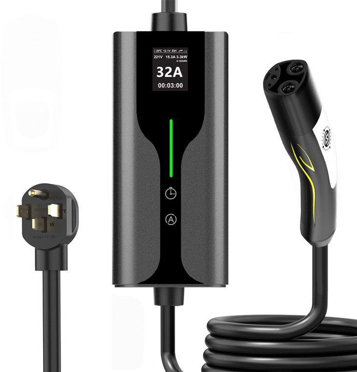 ماڈل Y/X/3/s/سائبرٹرک کے لئے NACS 9.6KW فاسٹ چارجنگ کار اسٹیشن